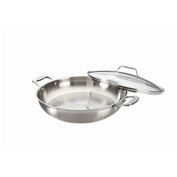 iconiX Stainless Steel Chef Pan with Lid Size 32cm by Baccarat