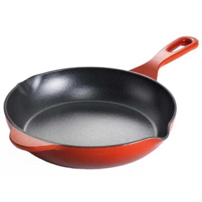 Le Connoisseur Round Frypan Size 26cm in Red by Baccarat