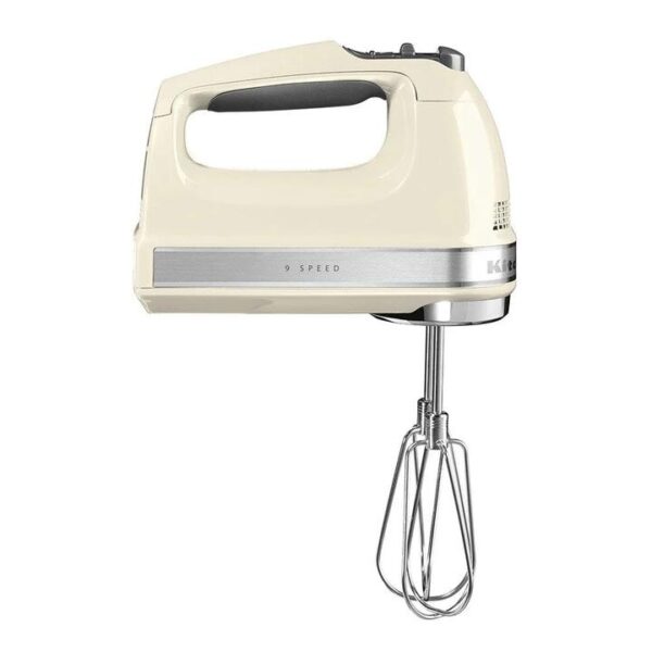 Artisan 9 Speed Hand Mixer Almond Cream Size 20.1X8.9X15.3cm by KitchenAid