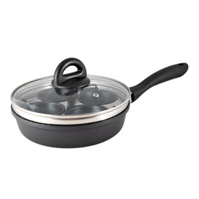 STONE Egg Poacher with Lid by Baccarat