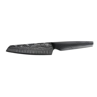 iD3 Samurai Santoku Knife Size 15cm in Black by Baccarat