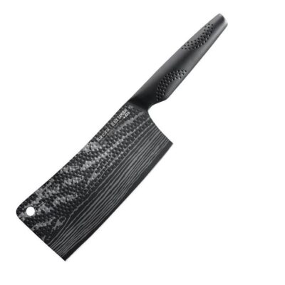 iD3 Samurai Cleaver Knife Size 17cm in Black by Baccarat