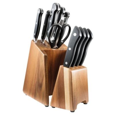 Wolfgang Starke Kutchin Knife Block 11 Piece by Baccarat