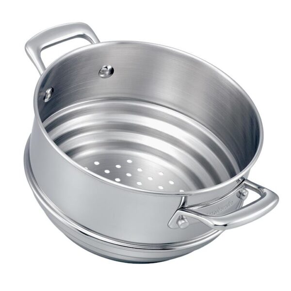 Essteele Stainless Steel Universal Steamer Insert 16/18/20cm  - Best, Luxury Cookware - Made in Italy  - Bundle and Save