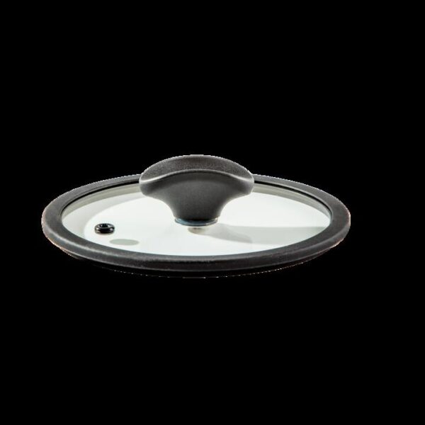 Essteele Per Salute 20cm Glass Lid with Silicone Rim  - Best, Luxury Cookware - Made in Italy