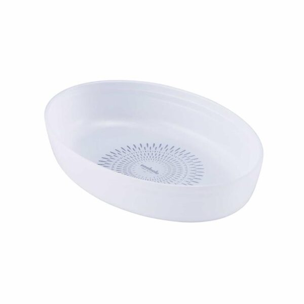 Essteele Glass Ceramic Nonstick 1.9L Medium Oval Dish 30 x 21 x 6.3cm  - Best, Luxury Cookware - Made in Italy