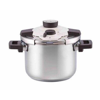 Essteele Per Velocita Stainless Steel Pressure Cooker 22cm/6L  - Best, Luxury Cookware - Made in Italy