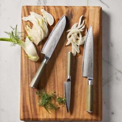 Complete your knife set - MAKO Santoku, Utility Knife and Sharpener