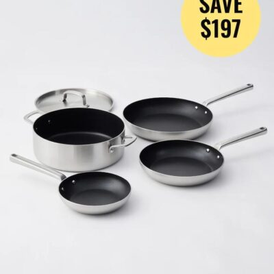 MAKO GENIUS 5-PLY NON-STICK SET (4-PIECE)