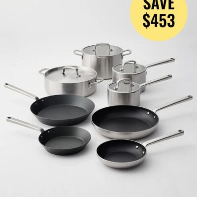 MAKO Steak pan & Genius 5-Ply (8-Piece set)