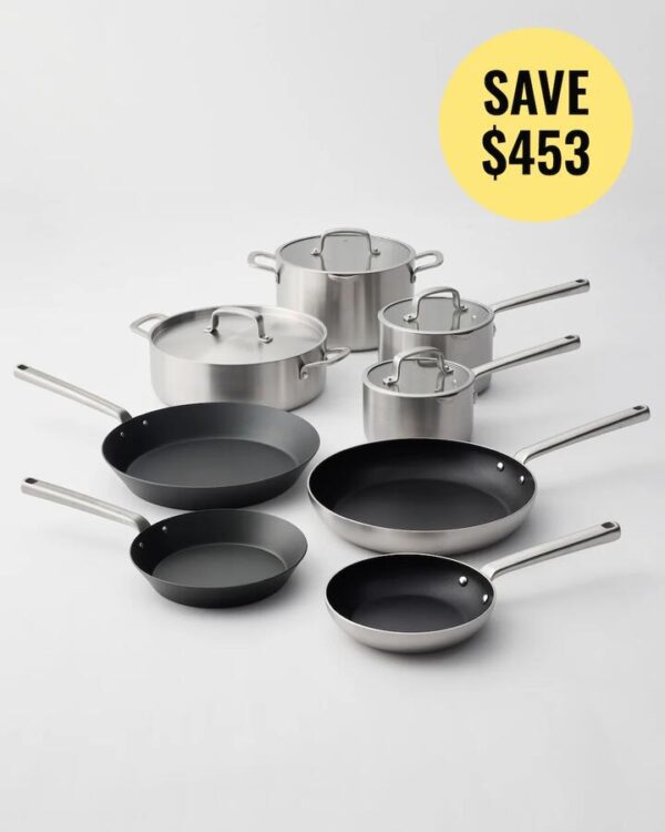MAKO Steak pan & Genius 5-Ply (8-Piece set)