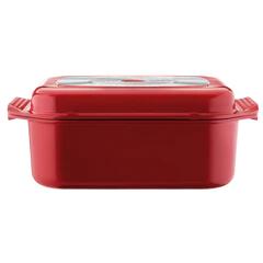 Bessemer Red Non Stick Roaster & Grill 34cm