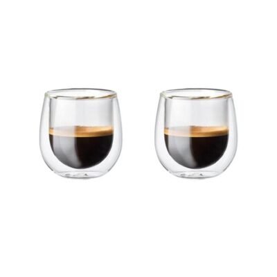 Barista Cafe Double Wall Espresso Glass Set of 2 Size 90ml by Baccarat