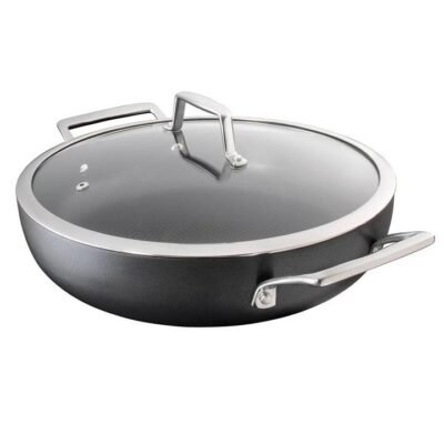 Diamond 9 Hard Anodised Aluminium Non-Stick Ultimate Pan Size 28cm by Cuisine::pro