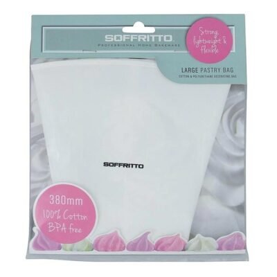 Professional Bake Pastry Bag Size 380mm 100% Cotton by Soffritto
