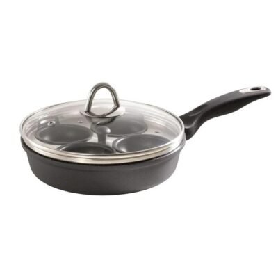 Granite Egg Poacher With Lid 4 Cup Size 20cm by Baccarat