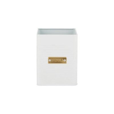 Typhoon Square Otto 1.5L Utensil Pot White