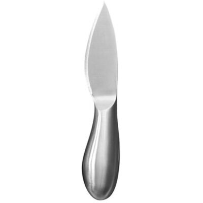Slate & Co Oval Cheese Knife Steel Size 14cm by Alex Liddy