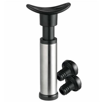 Wine Vacuum Pump with Two Wine Stoppers by Cellar