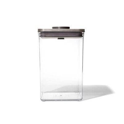 Pop 2.0 Steel Big Square Medium Container 4.2L Size 16X16X24 by OXO