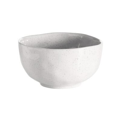 Speckle Stoneware Noodle Bowl Milk Size 14cm by Ecology
