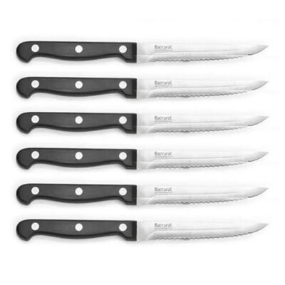 Sabre 6 Piece Steak Knife Set by Baccarat
