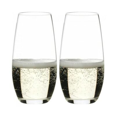 O Series Crystal Glass 2-Piece Champagne Glass Set Size 264ml by Riedel
