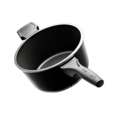 Multi Saucepan Size 24X11.5cm in Black by Bessemer-Black