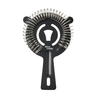 Slate & Co Cocktail Strainer Size 16.5X10.5cm in Black by Alex Liddy-Black