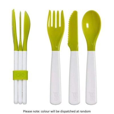 On The Go 3 Piece Cutlery Set by Joie