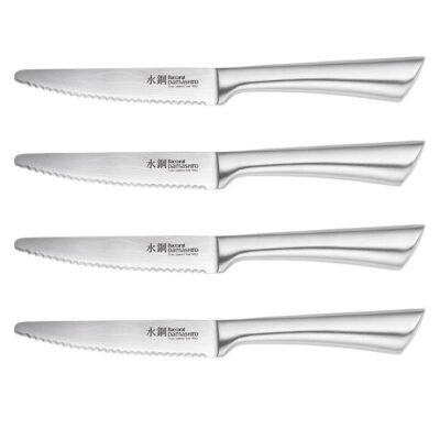 Damashiro 4 Piece Steak Knife Set Size 12.5cm by Baccarat