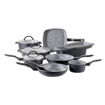 STONEX2 10 Piece Ceramic Non Stick Cookware Set by Baccarat