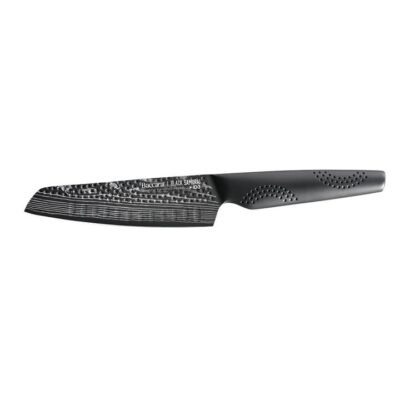 iD3 Samurai Santoku Knife Size 15cm in Black by Baccarat-Black