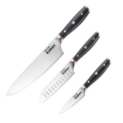 iconiX 3 Piece Starter Knife Set by Baccarat