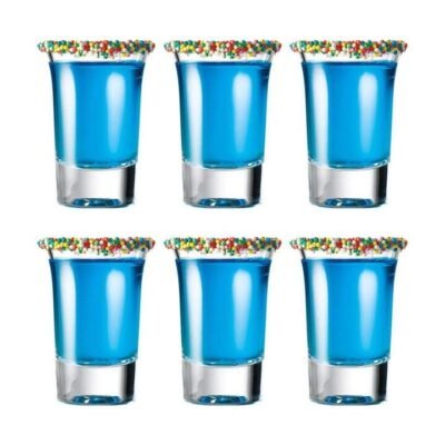 Tonic 6 Piece Shot Glass Set Clear Size 34ml by Cellar