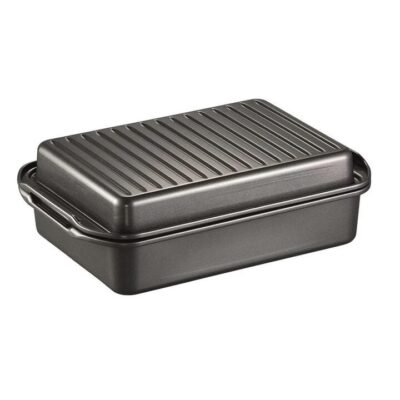 Gourmet Carbon Steel Roast & Grill with Rack Size 39cm by Baccarat