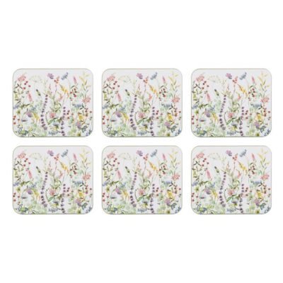 Ashdene Wildflowers Set of 6 Coasters