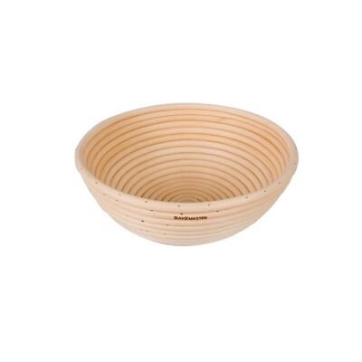 Round Rattan Proving Basket Size 22X8.5X8.5cm by Bakemaster-22cm