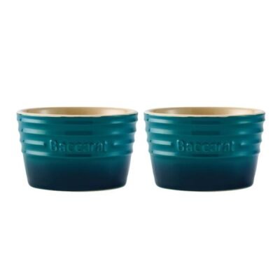 Baccarat Le Connoisseur Set of 2 Stoneware Ramekin 9cm