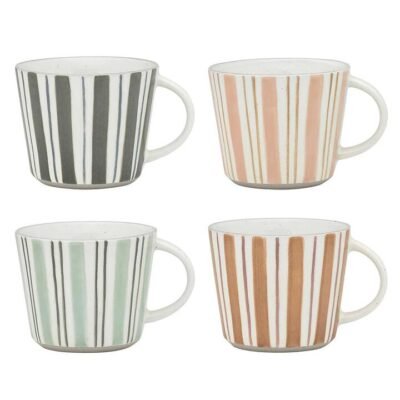 Ecology Chalk Set of 4 Mugs 260ml