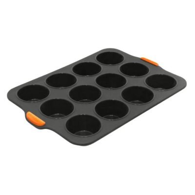 Bakemaster Silicone 12 Cup Muffin Pan