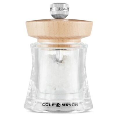 Cole & Mason Holborn 95mm Salt Mill Natural Beech