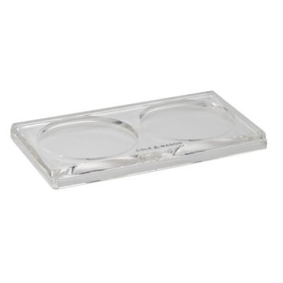 Acrylic Mill Tray Size 15.7X11X24.5cm by Cole & Mason