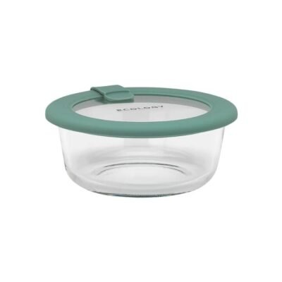 Ecology Store Round Glass Food Container 400ml