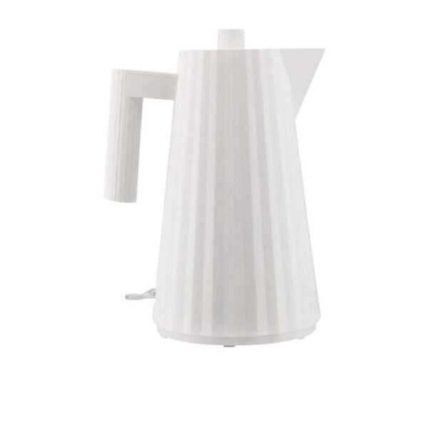 Plisse Electric Kettle 1.7L Size 21X16X29cm in White by Alessi-White