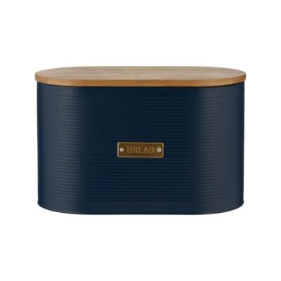 Typhoon Living Otto Bread Bin 10.5 Litre Navy