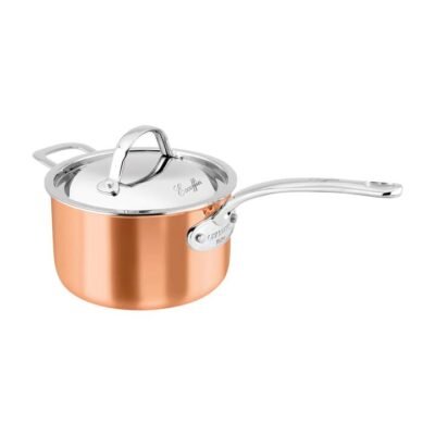 Chasseur Escoffier Induction Saucepan With Helper Handle 20cm 3L