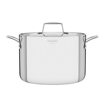 Tramontina Grano Triply Clad Stainless Steel Stock Pot 24cm 7.7L