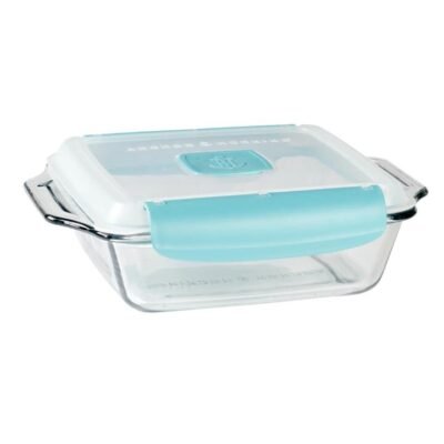 Anchor Hocking Truelock Square Baking Dish with Lid 1.9L
