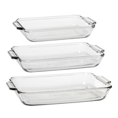 Anchor Hocking Oven Basics 3 Piece Rectangle Bundle